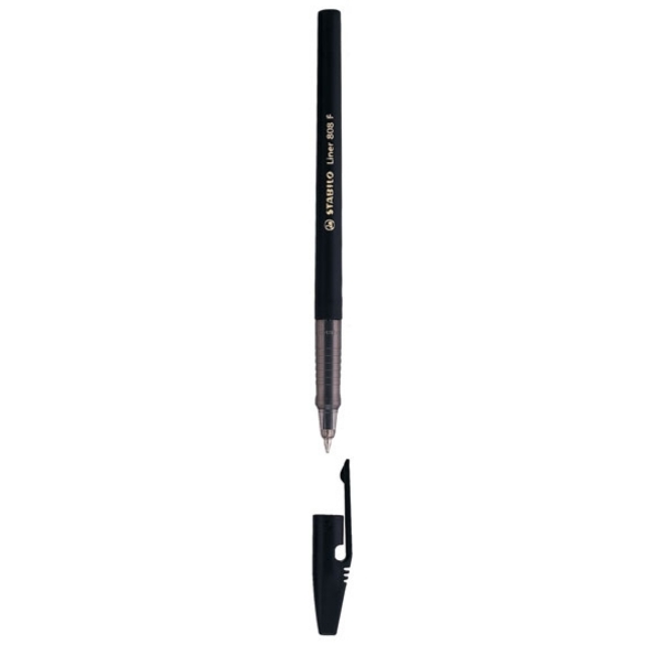 Ручка шариковая 0,5 мм "Stabilo Excel" черная