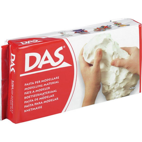 Паста для моделирования 1000г DAS "BIANCO", белая