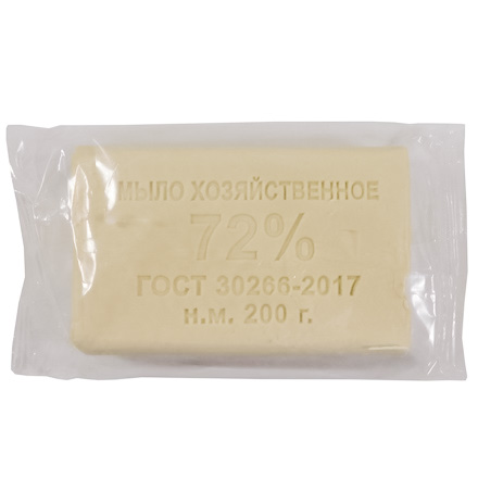 Мыло хозяйственное 200 г 72% Мылоленд