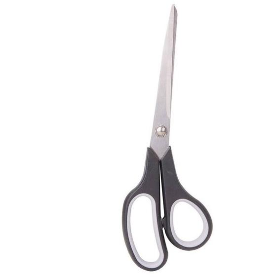 Ножницы 230 мм Deli  Essential Soft офисные ТПЭ сталь ассорти/серый