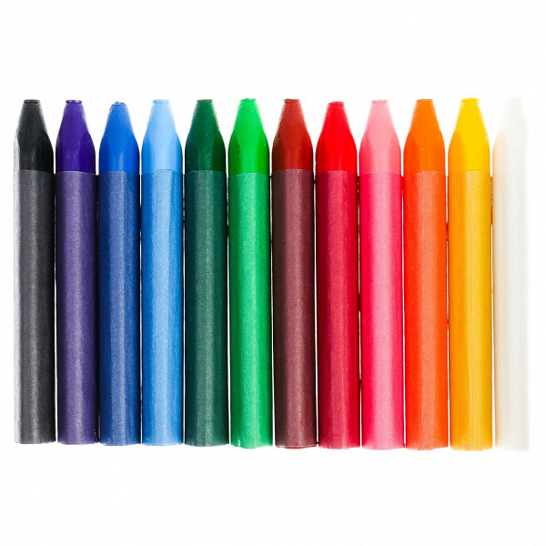 Пастель масляная Луч "Люкс" 12 цв