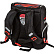 Ранец "deVENTE. Mini. Never Stop" школьный жесткий 35x26x20 см (14 л) вес 800 г, 1 отд. на замке с карманом для учебников, 1 передний карман на молнии, 2 боковых кармана на молнии с расширением, эргономичная формоустойчивая вентилируемая спинка и мяг