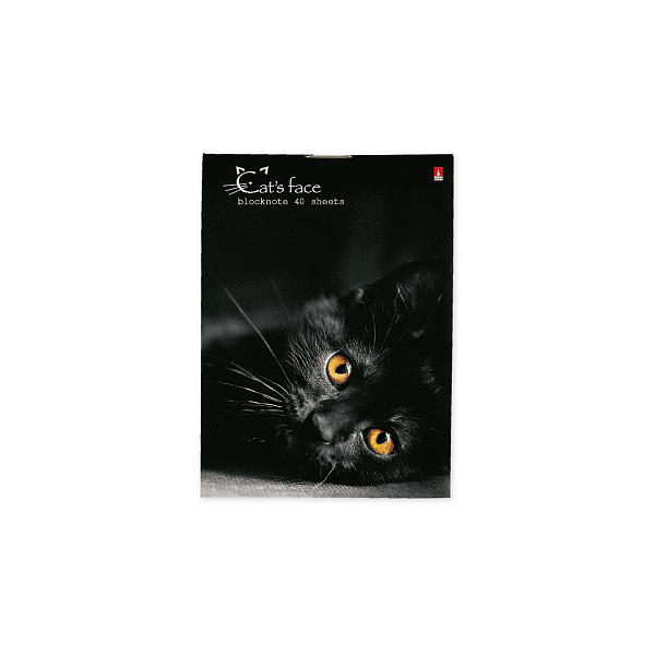 Блокнот А7 40 л. "КОШКИ" 3 ВИДА