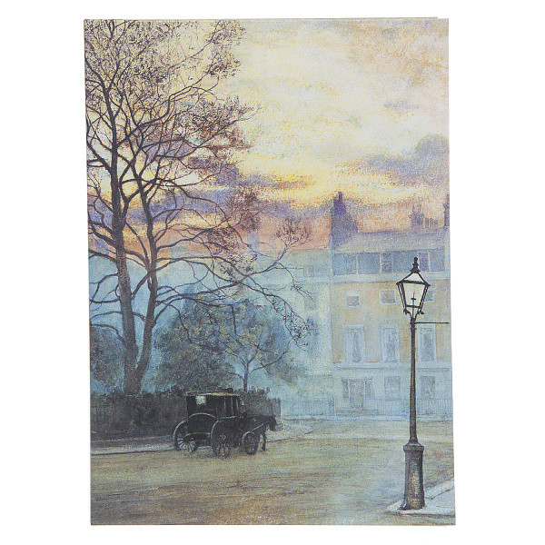 Папка-планшет с зажимом Hatber А4 с крышкой "Old town" мат.ламин. 