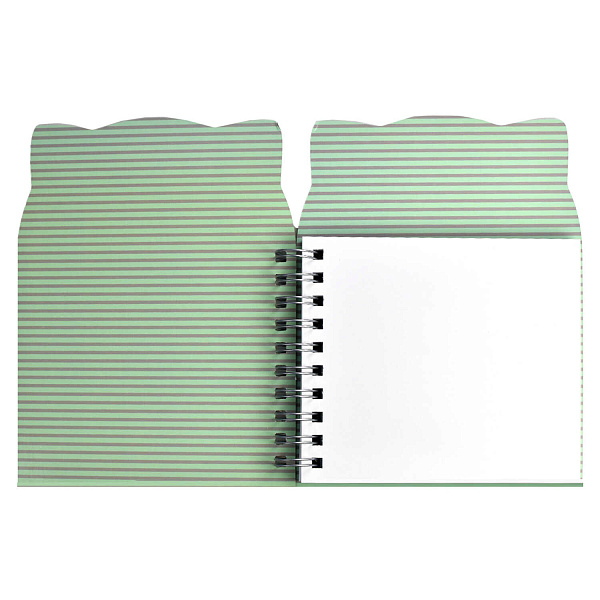 Скетчпад 160х210 мм, 100 л, белый офсет 100 г/м², "ДВА ДРУГА" на гребне, 