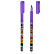Ручка со стираемыми чернилами "ТЕГИ" (ПВХ тубус, 7x152 мм, цвет корпуса: фиолетовый, черный, материал корпуса: АБС-пластика с добавлением САН-пластика, покрытие кор