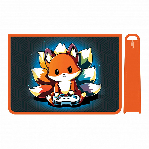 Папка для труда А4 молния сверху "FOXY GAMER"