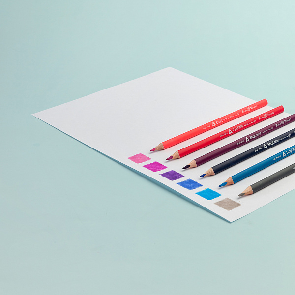 Карандаши 18 цв. "EASYCOLOR"