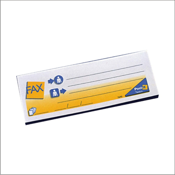 Бумага на л/п  102*38 50л. "Факс" 2 блокн. в упаковке Post it