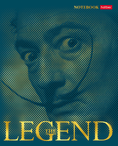 Тетрадь 96 л. лин. "Я-Легенда" 65г/кв.м 