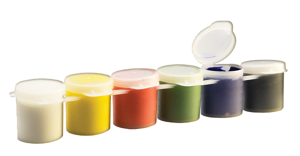 Гуашь 6 цветов по 20 мл. "Классика'' блок-тара