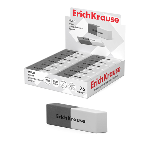 Ластик ErichKrause Multi (в коробке )