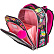 Рюкзак "deVENTE. Premier. BFF" школьный жесткий 37x28x18 см (17 л) вес 1000 г, 2 отд. на молнии для формата A4, 1 передний карман с органайзером, 2 боковых кармана сеточкой на резинке, эргономичная формоустойчивая вентилируемая спинка (евросетка) и м