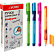 Ручка шариковая 0,7 мм "deVENTE. Study Pen. School" обучающая письму, для правшей, СИНЯЯ, с эргономичным каучуковым держателем, сменный стержень, с индивидуальной маркировкой,