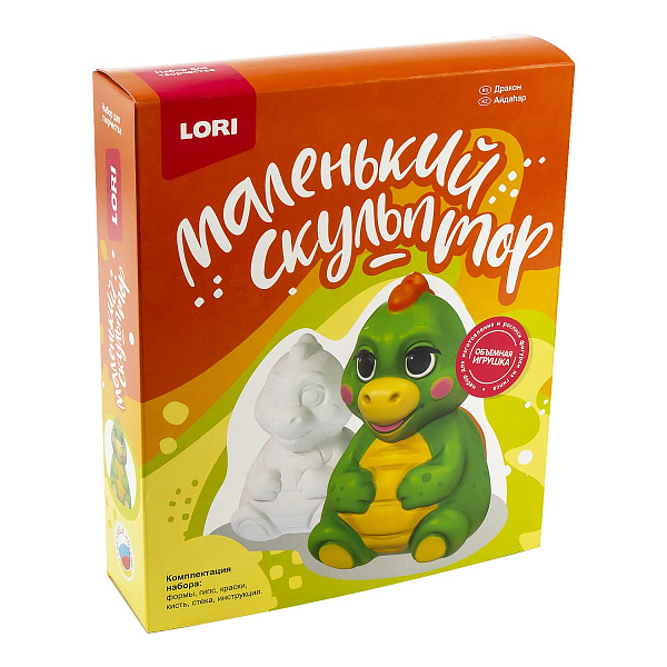 Набор д/лепки маленький скульптор "Дракон"