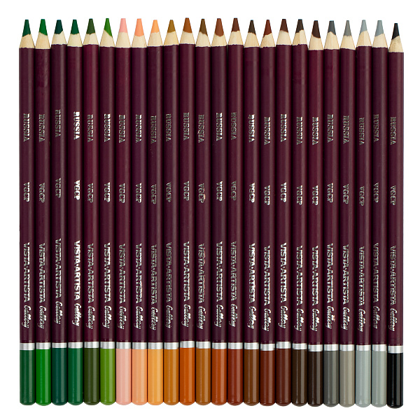 Карандаши 72 цв. "VISTA-ARTISTA" "Gallery"   заточенный, подарочная упаковка
