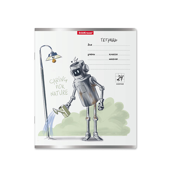 Тетрадь 24 листа в клетку "Robolife" MIX-PACK ErichKrause®