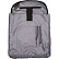 Рюкзак "deVENTE. Zig" подростковый 40x30x14 см (14 л) вес 300 г, фактурный антивандальный нейлон с рисунком металлик, жаккардовая репсовая лента, эргономичная вентилируемая спинка и уплотненные вентилируемые лямки, 2 отд. на молнии, 1 передний карман