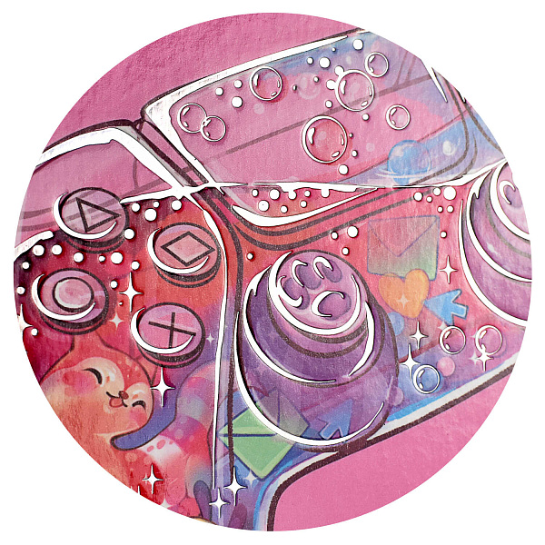 Дневник 1-11 кл. 48 л. тв.переплет "ГЛАМУРНЫЙ ДЖОЙСТИК" тиснение голографической фольгой, глянцевая ламинация, печать в одну краску