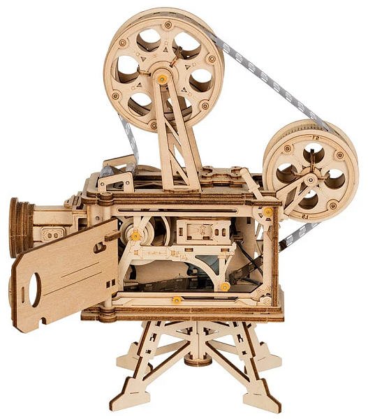 Сборная модель "REZARK" Пазл 3D Серия "Механика" 183 эл. Пазл 3D "Витаскоп" 14+, 23х13х26см фанера