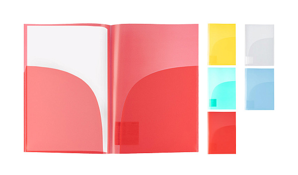 Папка - уголок А4 (2 кармана) "Expert Complete" Premier 180 мкм волокно синий new EC21230002