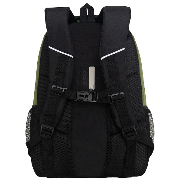 Рюкзак (/3 черный - оливковый)