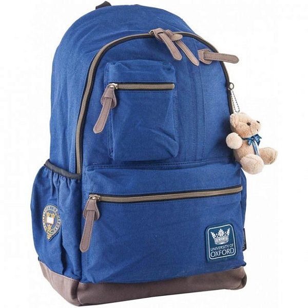 Рюкзак подростковый OX 236 синий, 47*30*16