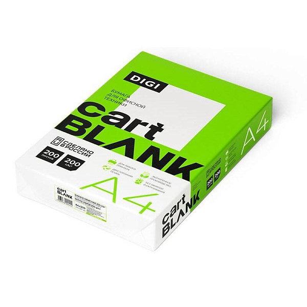 Бумага А4 "Cartblank DIGI" 200 гр/м 200 листов