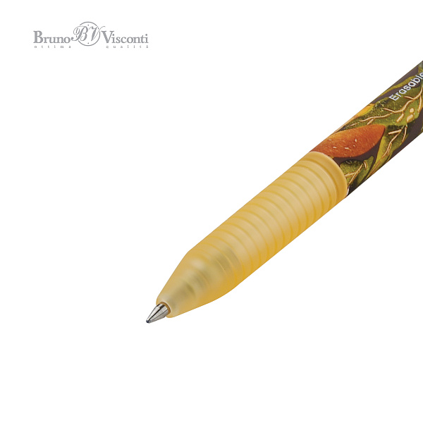 Ручка со стираемыми чернилами "DELETE SLIM CLICK "FLORA. PARADISE" 0.5 ММ, СИНЯЯ