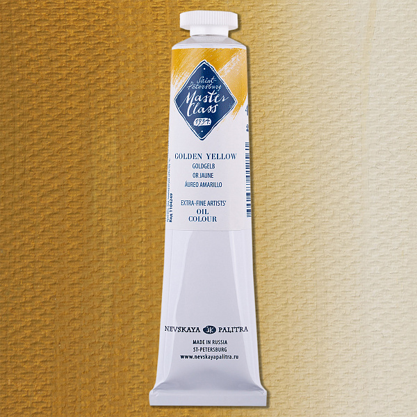 Масло Мастер Класс туба 46мл Золотисто-желтая 