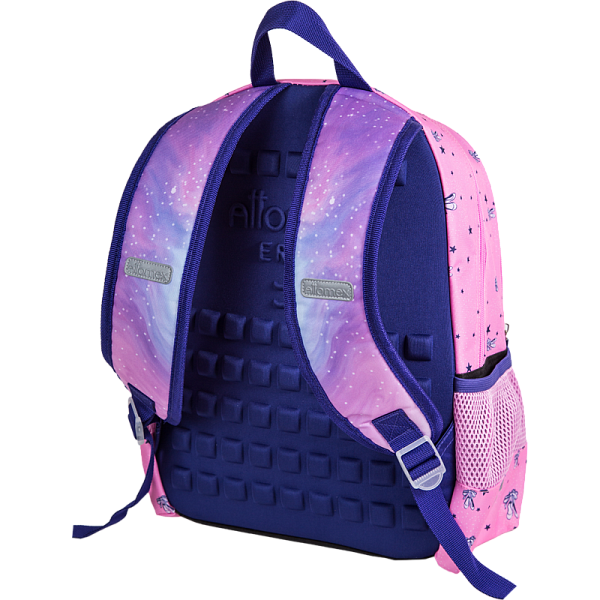 Рюкзак "Attomex. Basic. Ballet" школьный 38x27x17 см (14 л) вес 450 г, 1 отд. на молнии, 2 передних кармана на молнии и 2 боковых, эргономичная формоустойчивая спинка с массажными точками и каналами для вентиляции и мягкие S-образные регулируемые лям