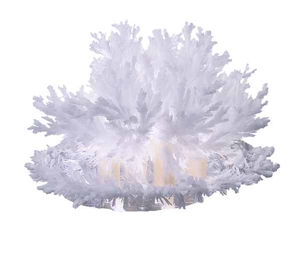 Лучистые кристаллы "Белый кристалл"