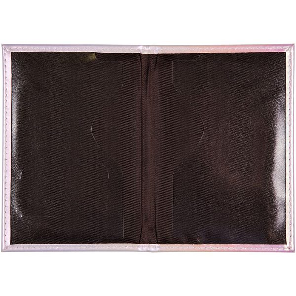 Обложка д/паспорта "deVENTE. Mentality" 10x14 см, искусственная кожа, поролон, цветная печать, отстрочка, одно отделение для визитки, в пластиковом пакете с европодвесом, сиреневая