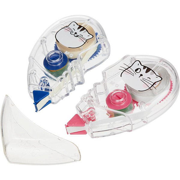 Корректир. лента 5мм х 5м M&G So Many Cats 2 шт.в упак, в ассорт