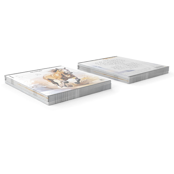 Тетрадь 18 листов в линию ErichKrause Wild Mane, (в плёнке )_MIX-PACK