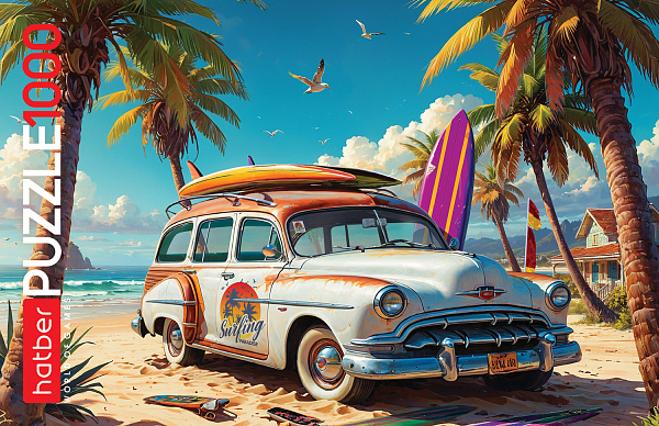 ПАЗЛЫ 1000 эл. А2 680х480мм  -Surf Travel-