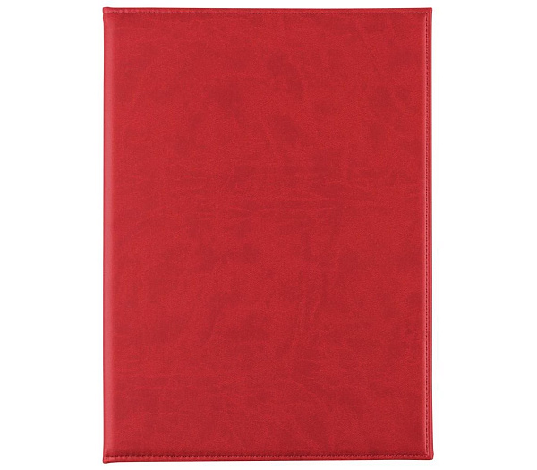 Папка адресная "Без нанесения" А4 бумвинил красная "deVENTE" 