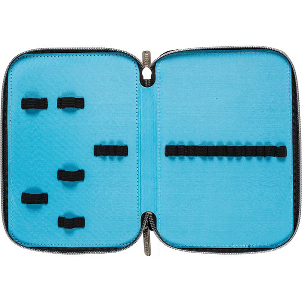 Пенал 2секц. д/мал. 210*140 "deVENTE. Ninja" для 44 пр. прямоугол. плотный текстиль на молнии