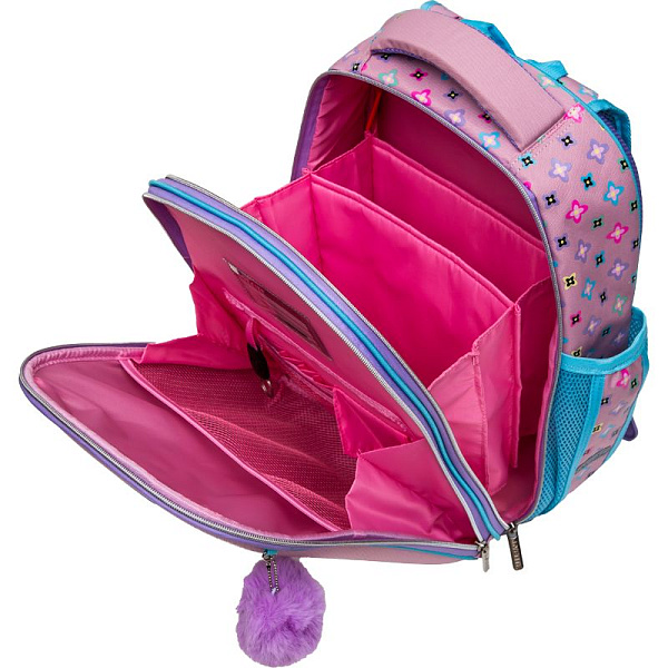 Рюкзак школьный "deVENTE. Choice Lite. Fashion Bear" жесткий 38x29x17 см, вес 880 г, 1 отделен эргономичная формоустойчивая вентилируемая спинка