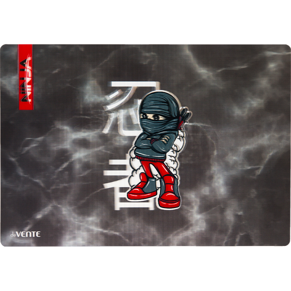 Покрытие настольное для лепки 3D "deVENTE. Ninja" 33x23 см, пластиковое 600 мкм, с цветным рисунком, в пластиковом пакете