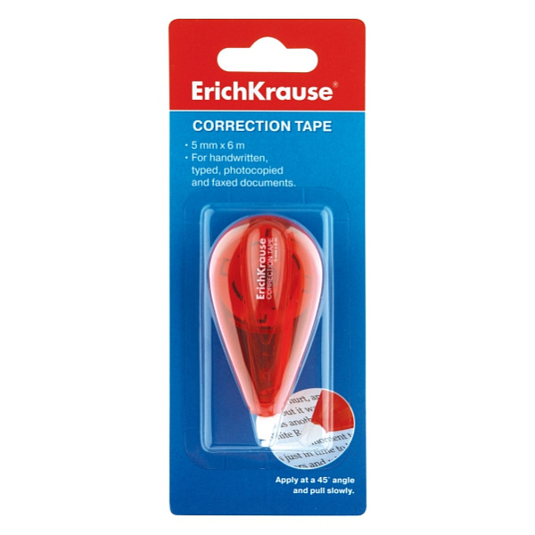 Корректир. лента 5мм х 6м ErichKrause в блистере