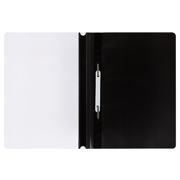 Скоросшиватель A4 120/160 мкм песок черный "Expert Complete" Classic