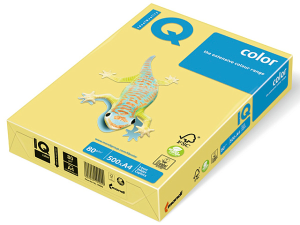 БУМАГА А3   80 гр. 500л  "IQ COLOR TREND" 