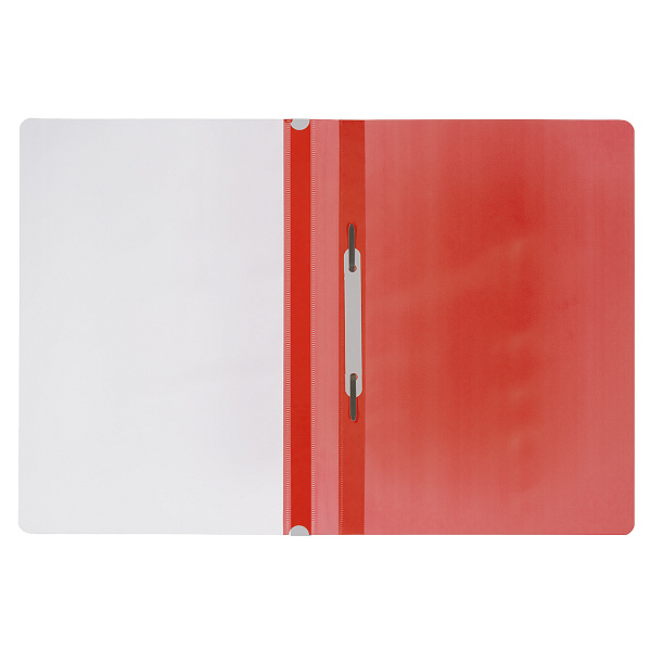 Скоросшиватель A4 120/160 мкм песок красный "Expert Complete" Classic