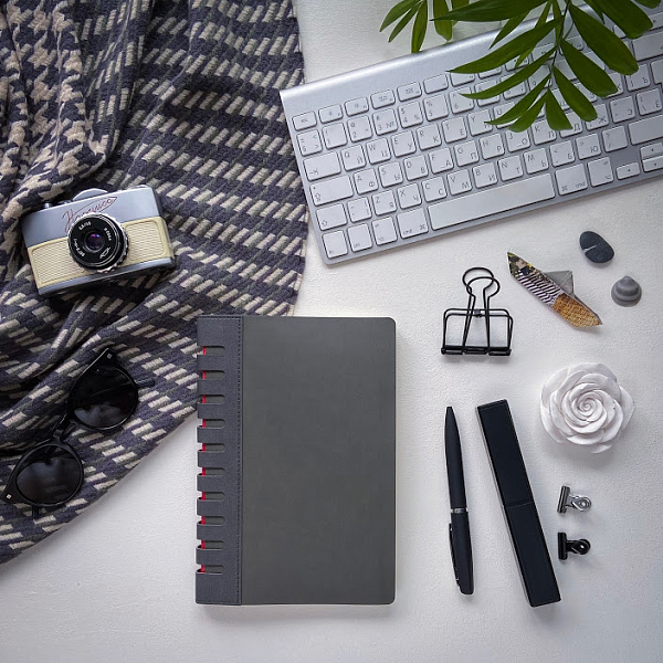 РУЧКА "PORTOFINO" в тубуса прямоугольной формы, 1,0 ММ, СИНЯЯ (корпус черный, футляр черный) 