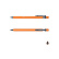 Карандаш автомат. 0,5 мм ErichKrause® Delta с ласт. желт. корп. 