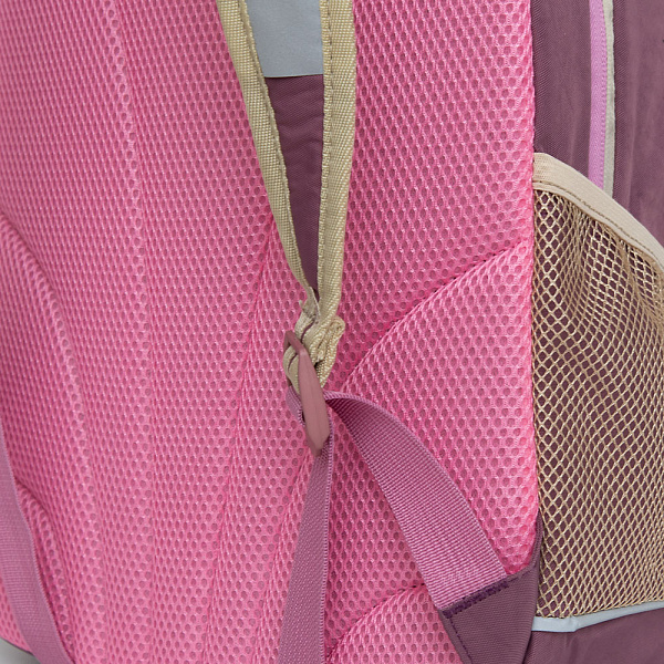 Рюкзак школьный д/дев (/1 темно-розовый)