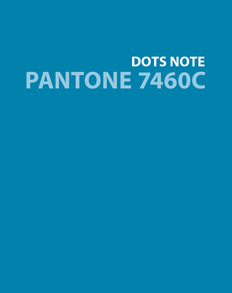Тетрадь А5+ 96 л. точка Pantone line. No. 1 Интеграл. перепл.,  матов.ламин., выб.лак. Пантон.печать. Титул. лист, Бум. 60гр/м2,