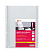 Папка-вкладыш А4 180 мкм 5 шт. с расширением, до 250 л., прозр., 4 отв, 243*307,  ДПС