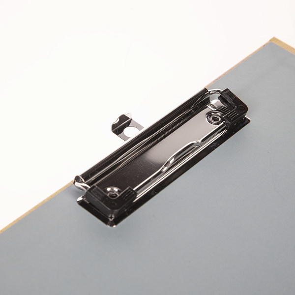 Папка-планшет с зажимом Hatber А4 с крышкой "Old town" мат.ламин. 